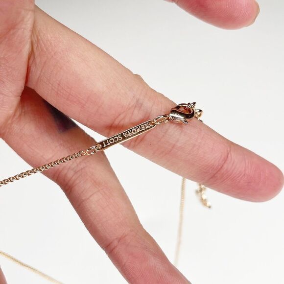 Karen Scott Leanor Necklace in Sand Drusy Gold Plated - Picture 5 of 8